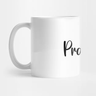 Pramila, Typography Name Mug